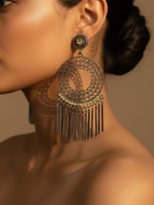 Sophisticated Acrylic Huggies