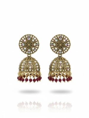 Traditional Gold-Plated Jhumka